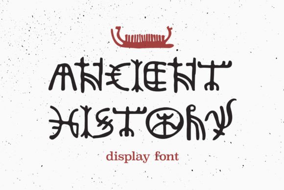Ancient History Font for Web Design