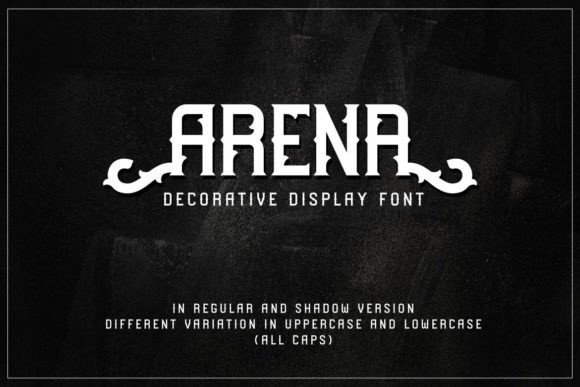 Arena Font: A Stylish Addition to Handmade Creations