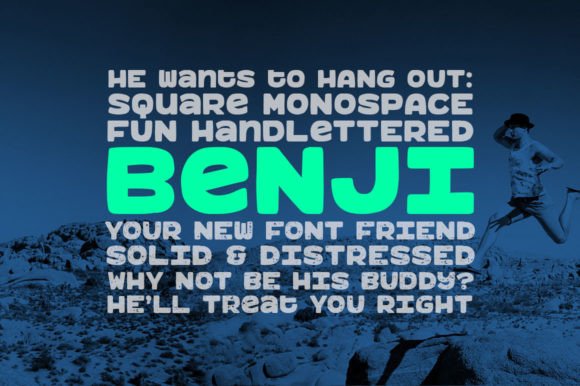 Benji: A Bold Display Font for Web Design
