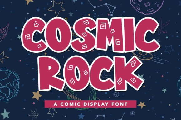 Cosmic Rock Font for Bold Branding and Digital Creativity