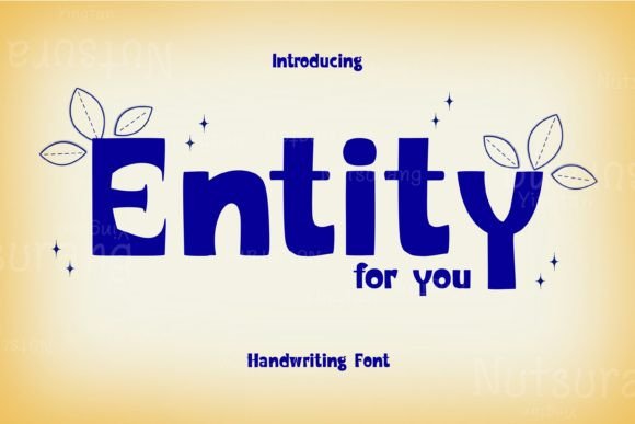 Entity for You Font for Bold Branding and Marketing