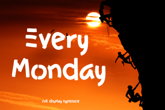 Every Monday: A Modern Font for Branding That Stands Out