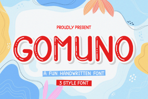 Gomuno: A Versatile Display Font for Editorial Projects