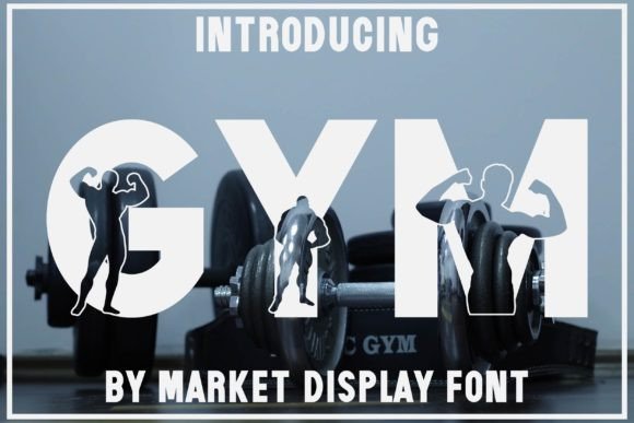 Gym Font for Handmade Creations