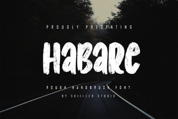 Habare Font for Bold Digital Branding