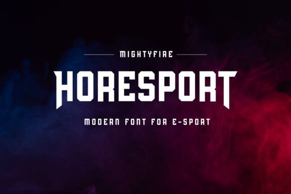 Horesport Font for Bold Digital Campaigns
