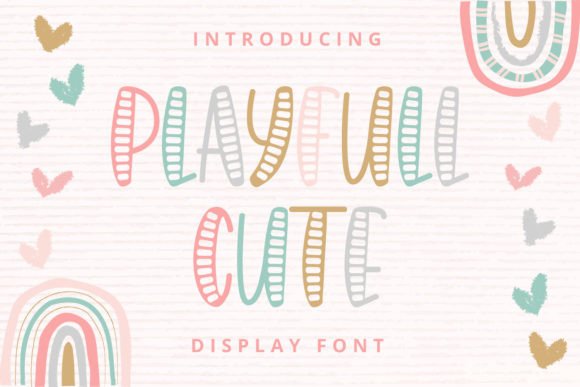 Playfull Cute: A Font That Brings Charm to Creative Projects