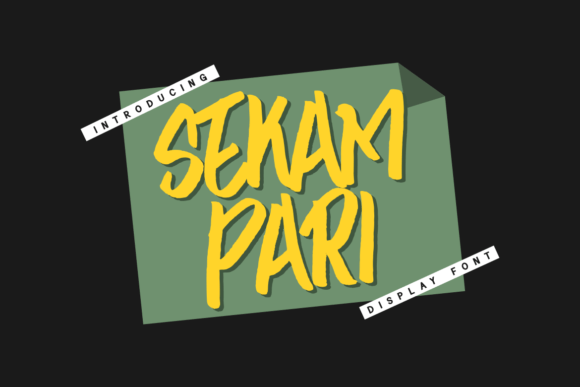 Sekam Pari: A Versatile Display Font for Creative Projects