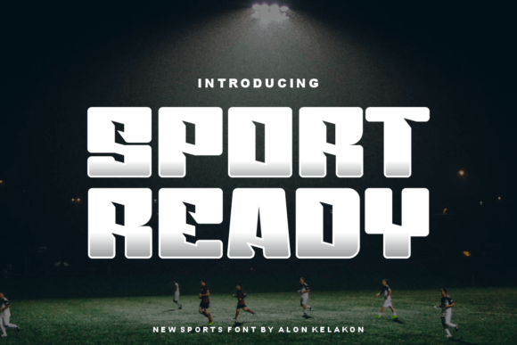 Sport Ready: A Bold Display Font for Web Projects