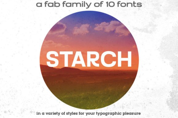 Starch Font for Bold Brand Messaging