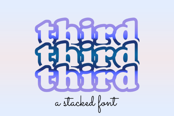 Third Font for Modern Web Design