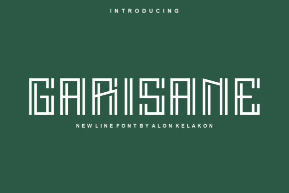 Upgrade Your Brand with the Modern Garisane Font