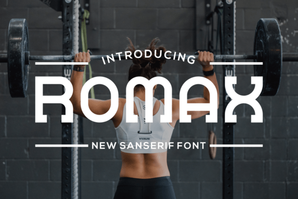 Upgrade Your Brand with the Modern Romax Font