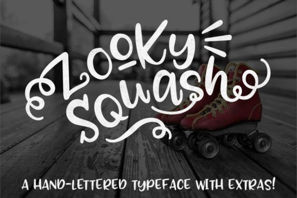 Zooky Squash: A Playful Display Font for Bold Campaigns